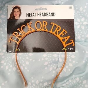 NWT Suit Yourself Trick or Treat Metal Headband Halloween Trunk Party Accessory